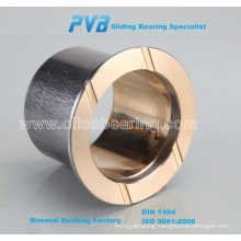 Bimetal Lead-Free Plain Bearings,flanged composite bushing